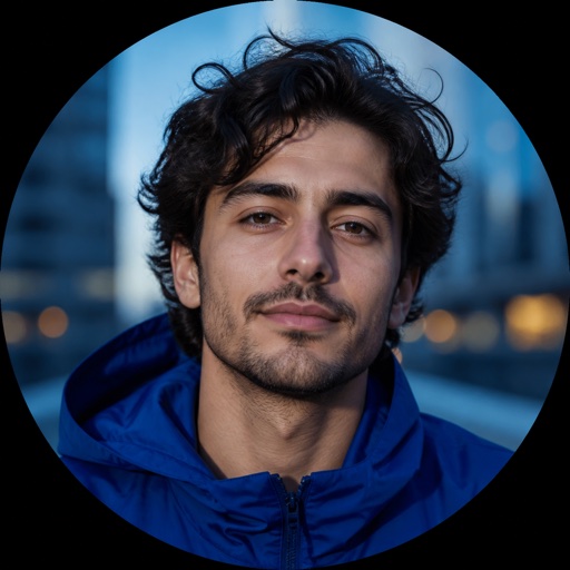Fictional profile portrait for nova.archive